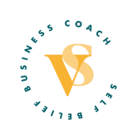 Vicky Shilling monogram logo yellow
