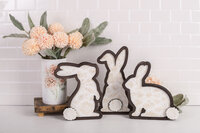 Farmhouse Chic Flowers Tray