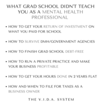 What Grad School Didn't Teach You - Instagram Infographic