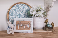 Spring Refresh Front Door Decor