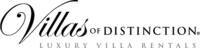 Logo for Villas of Distinction, luxury villa rental