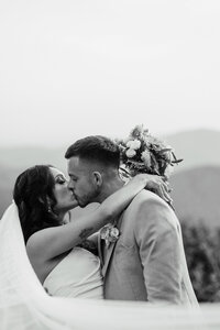 seance photo mariage romantique