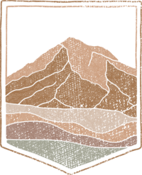 mountain banner illustration