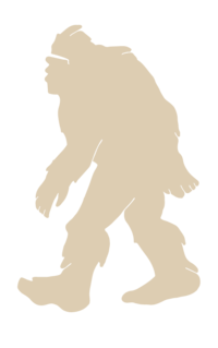 hand illustrated yeti