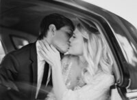 Ameline Studio bride and groom exit