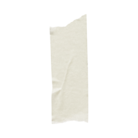 A piece of torn tape accent.
