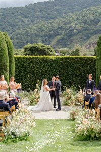 Bernardus Lodge Carmel Valley Wedding Ceremony (1)