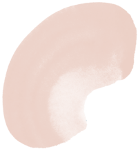 blush paint blob