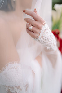 elegant portrait at markovina vineyard wedding venue in new zealand