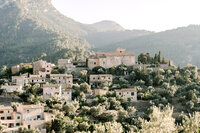 view of Deia Mallorca from belmond la residencia