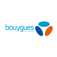 Logo de la marque Bouygues qui a fait partie de ceux qui ont fait confiance à Manon Klisz pour créer du contenu UGC authentique