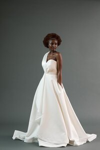illusion neckline wedding dress