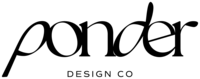 Ponder Design Co. Logo Design