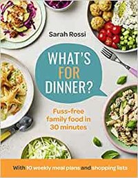 the front cover of whats for dinner book