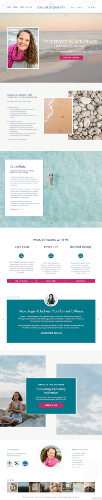 Showit Website template customization