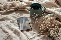 iPhone_laying_on_beige_textured_table_runner_dark_green_ceram_3f079d4a-3a05-4dd3-9ae3-1f1fae731843_0