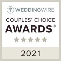 2021 Best of Weddings badge
