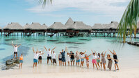 Incentive Trip overwater bungalow Group