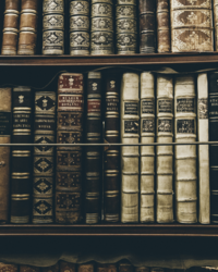 Bookshelf of Studio Chan's colorful books