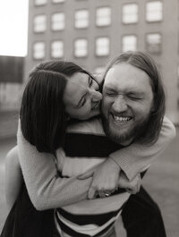 couple holding each other