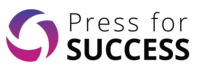 Press for Success — Stacked Logo (Multi)