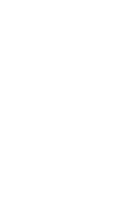 White hand and moon branding Icon.