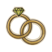 Looped Rings Illustration Icon in Denver Colorado