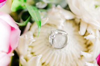 the arbors events wedding detail ring shot