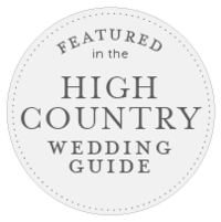 high country wedding guide badge
