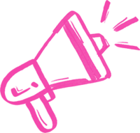 A megaphone to demonstrate advocacy for part 3 of brittany hodak's superfan definition