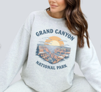 Grand Canyon National Park Sweatshirt - Ash Thumbnail