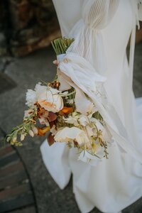 wedding flowers & Dress