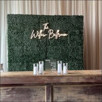 this branded neon is for a wedding venue