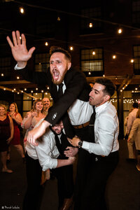 groom with bridal party