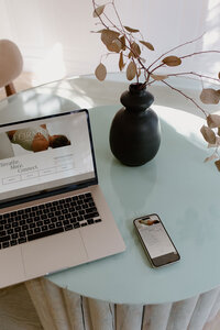 fitness instructor, health and wellness coach, yoga, pilates, mindfulness - branding and website design