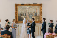 Wedding Ceremony at the Martha Washington Inn in Abingdon, VA