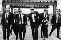 groomsmen photos taken by Hematite Images Photography