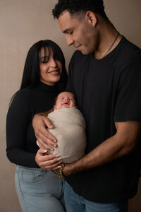 Inhome family newborn session in Simi Valley located in Los Angeles County