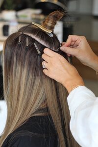 Stitching of Hand Tied Hair Extension Method NBR