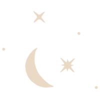 stars and moon