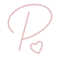 Parlor Picture Co brand monogram pink