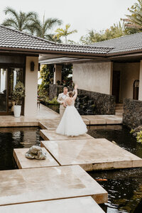 Hale Wailele tiny wedding on Big Island of Hawaii