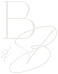 Boss & Buddha full style logo with the Boss in a thin serif font and Buddha in a handwritten script font