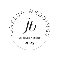 Junebug Weddings Approved Vender logo
