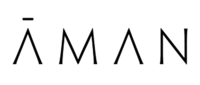 Logo with words "AMAN"