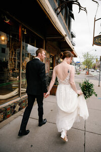 bride and groom