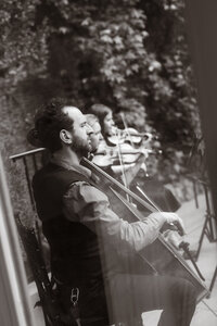 Elegance Quartet musician performing in front of the guests