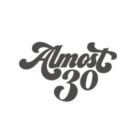 Almost30Logo_Charcoal