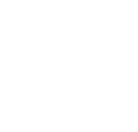 Logo tampon rond "Maison des libellules" avec le M représentant les deux arches accueillant les visiteurs au centre.