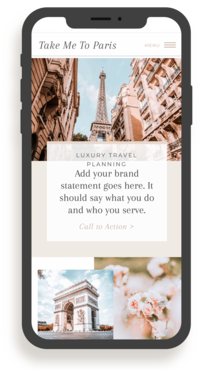 GBD Paris Travel-iPhone Mockup